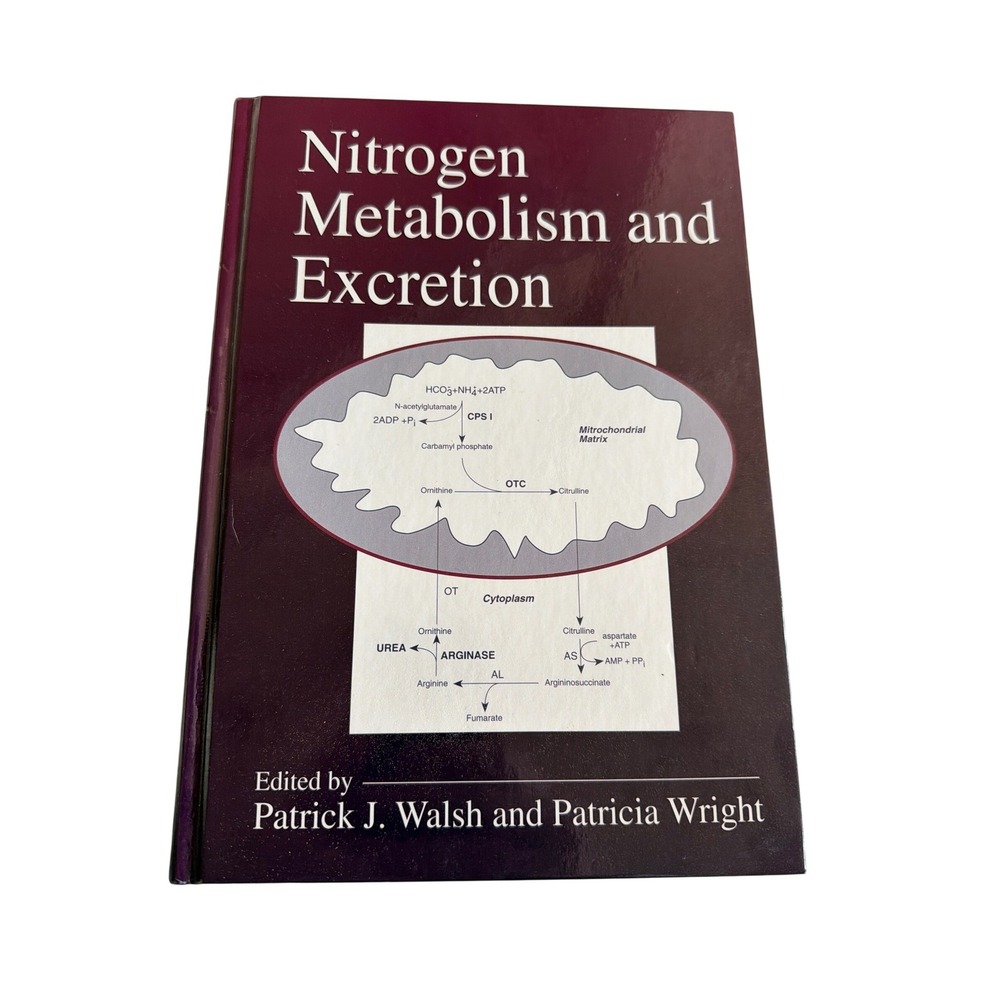 CRC Press Book Maroon Nitrogen Metabolism and Excretion Walsh Wright Hardcover